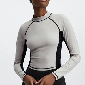 Fabletics Mock Neck Long-Sleeve Top